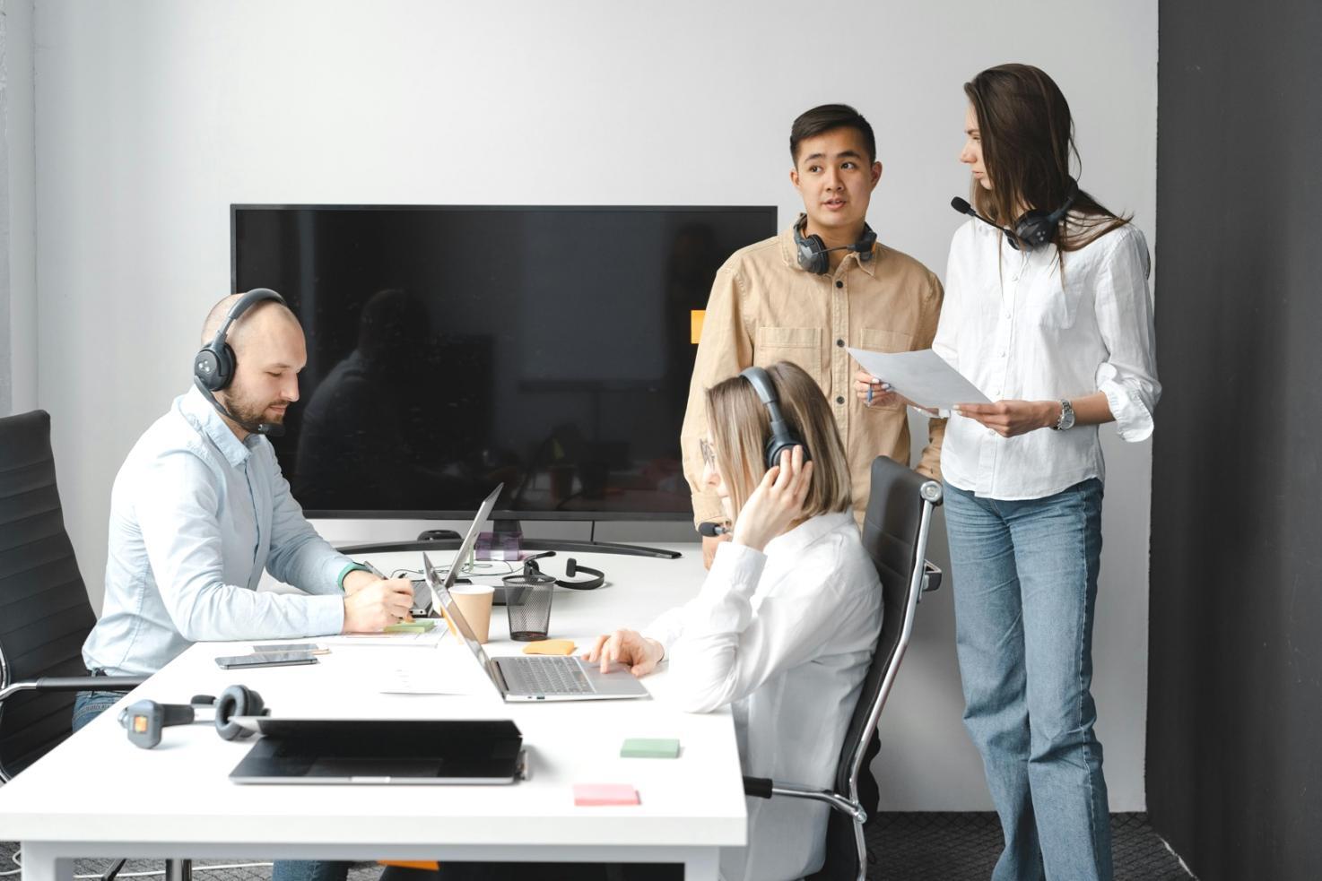 merithanovalu Team bei strategischer Planung